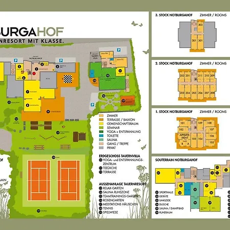 ホテル Jugendhotel Notburgahof